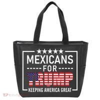 Mexicans For Trump Hispanic Conservative Gift Trump 2024 Tote Bag thumb 0