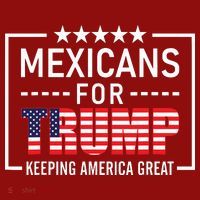 Mexicans For Trump Hispanic Conservative Gift Trump 2024 Long Sleeve Shirt thumb 2