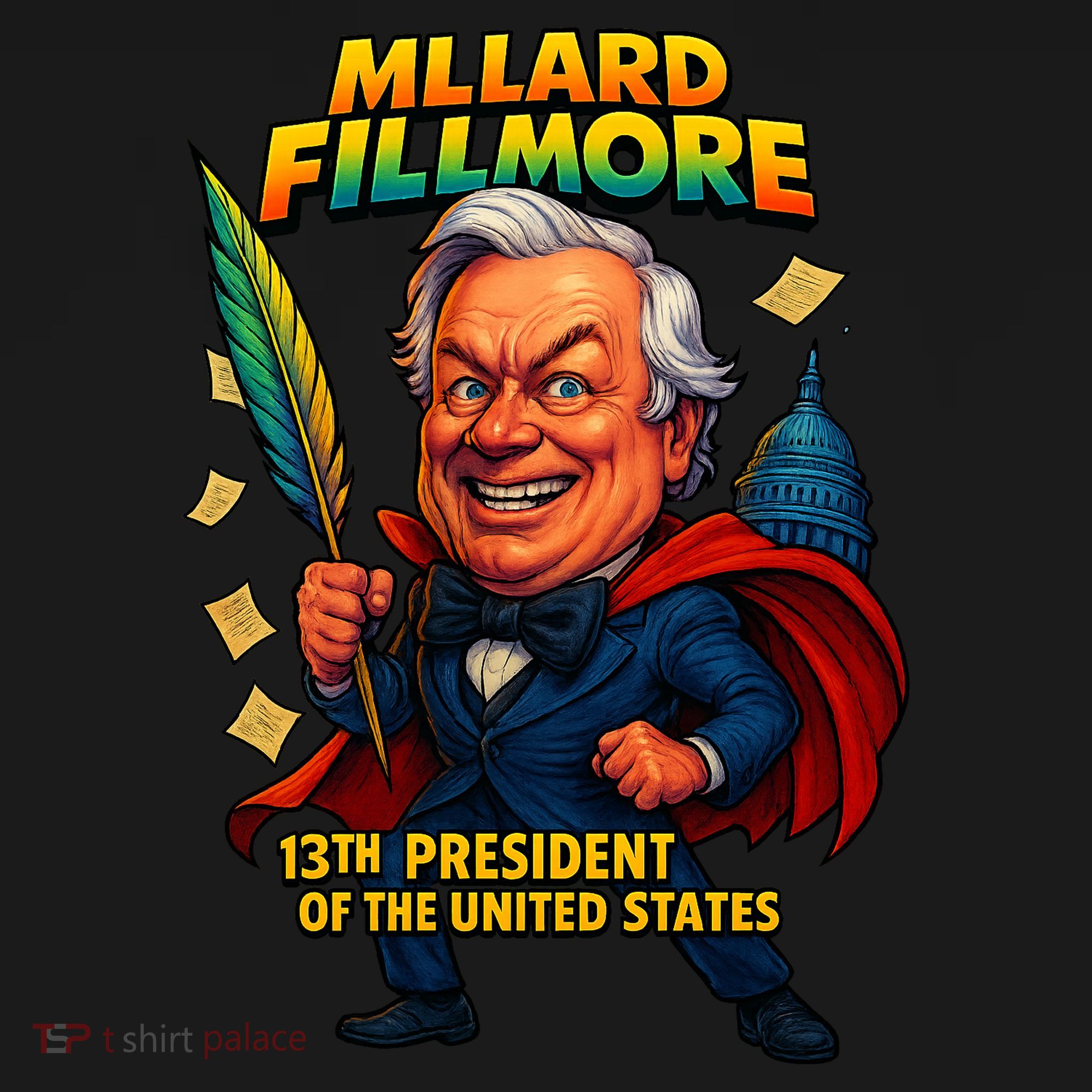 Millard Fillmore The Presidential Chronicles  Button