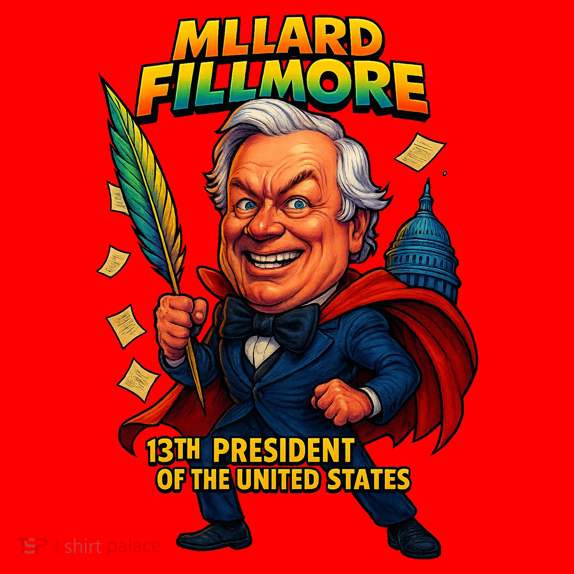 Millard Fillmore The Presidential Chronicles  Santa Hat