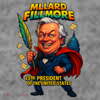 Millard Fillmore The Presidential Chronicles  Women's Long Sleeve Shirt thumb 2