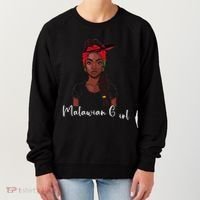 Malawian Flag Uniform Souvenirs Products Woman Malawi Women's Sweatshirt thumb 0