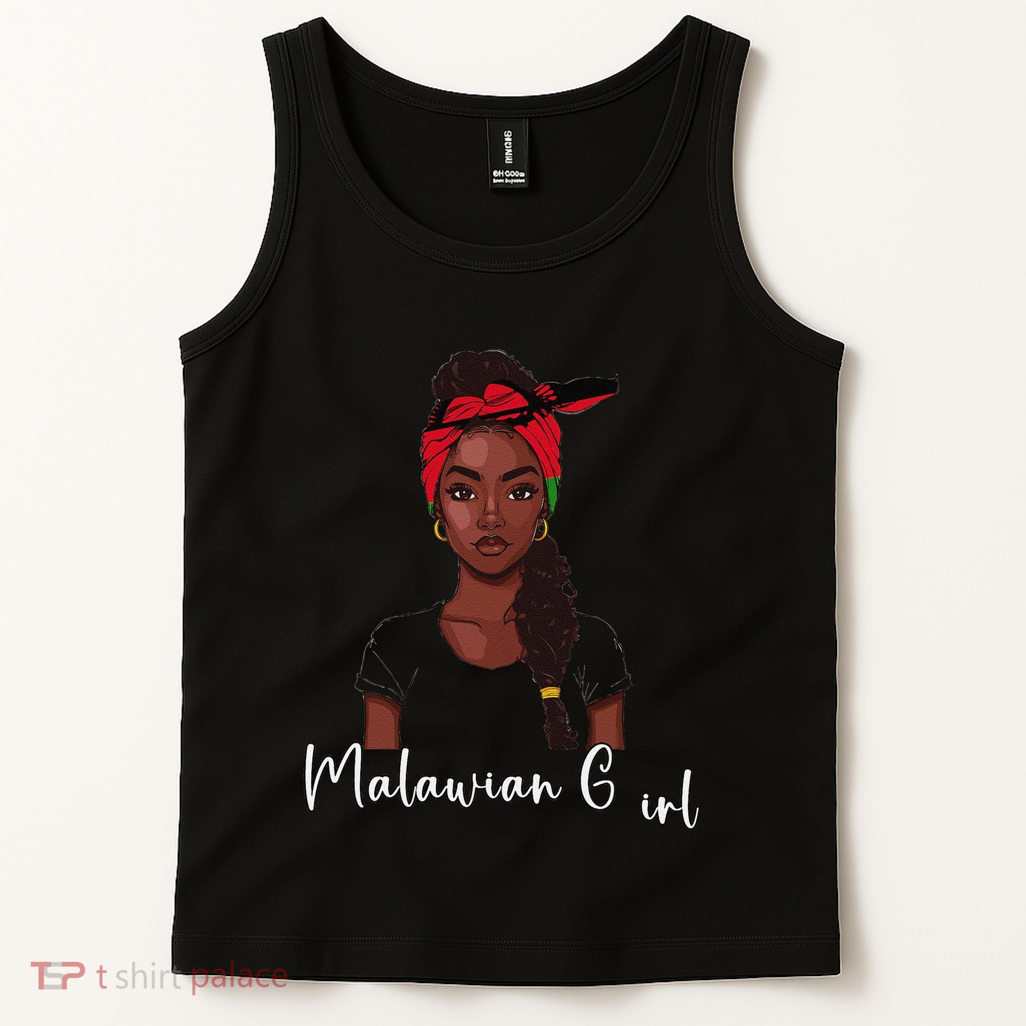 Malawian Flag Uniform Souvenirs Products Woman Malawi Tank Top