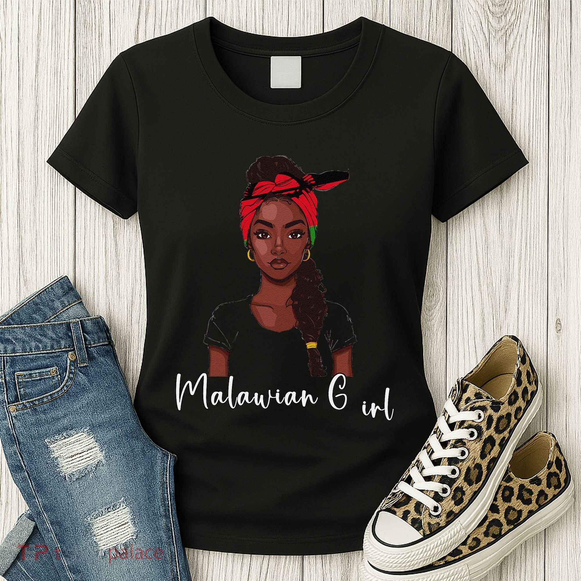 Malawian Flag Uniform Souvenirs Products Woman Malawi Women's T-Shirt