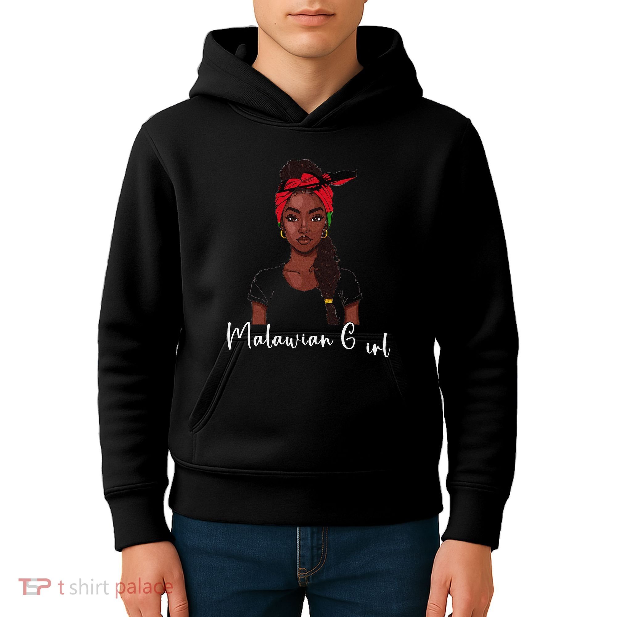 Malawian Flag Uniform Souvenirs Products Woman Malawi Kids Hoodie