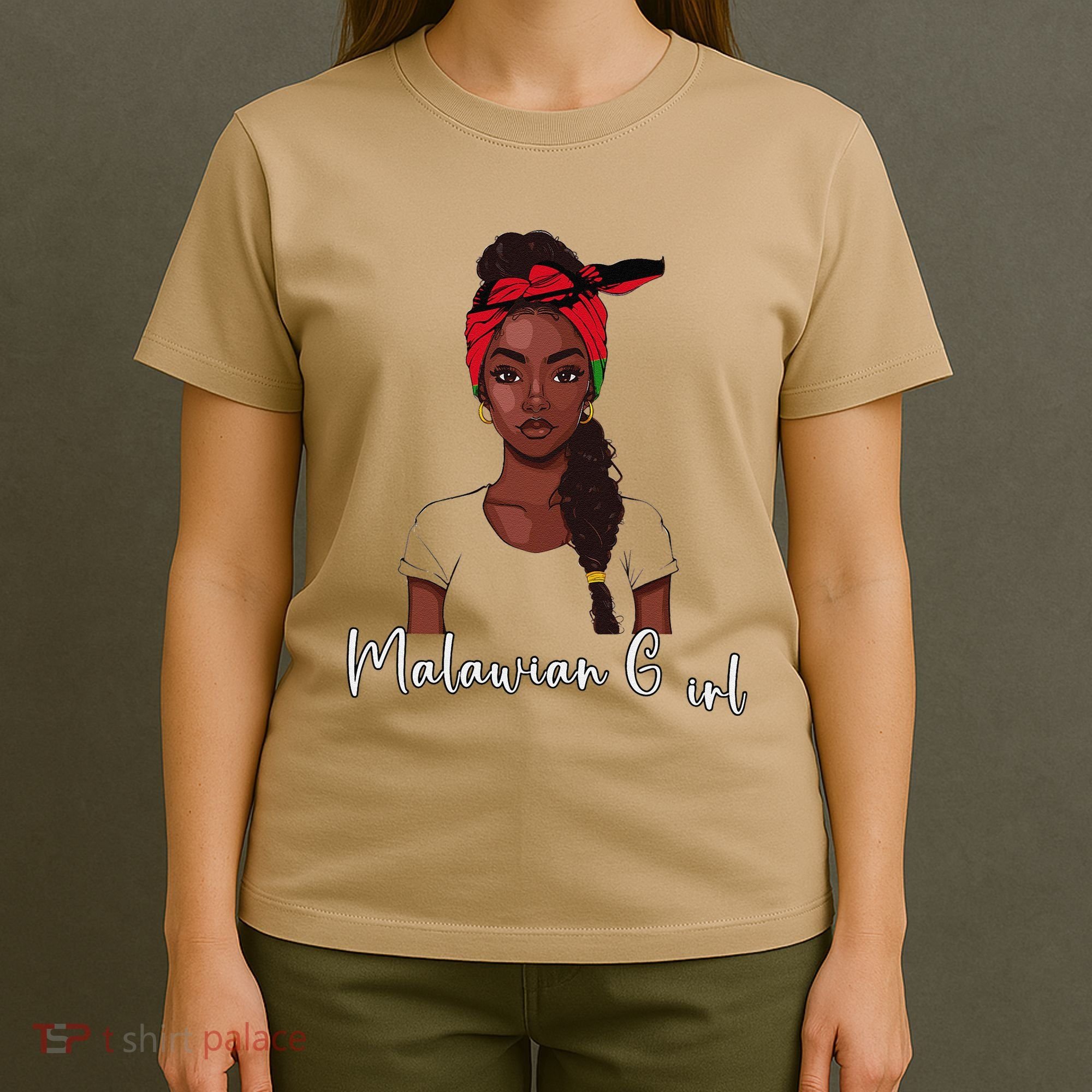 Malawian Flag Uniform Souvenirs Products Woman Malawi T-Shirt