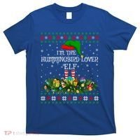 Matching Family Ugly I'm The Hummingbird Lover Christmas Gift T-Shirt thumb 0