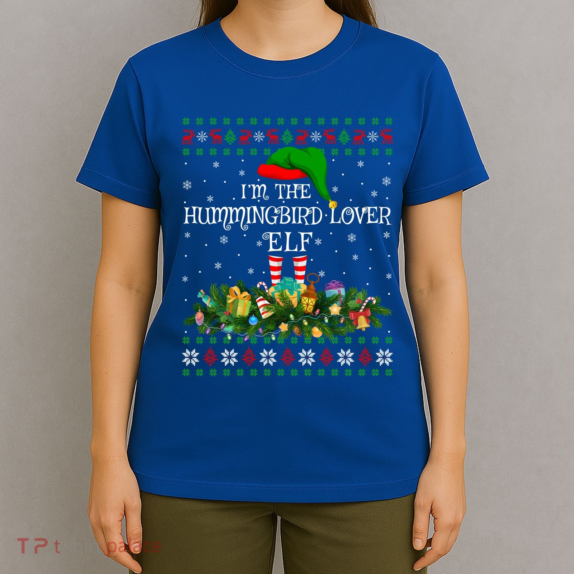 Matching Family Ugly I'm The Hummingbird Lover Christmas Gift T-Shirt