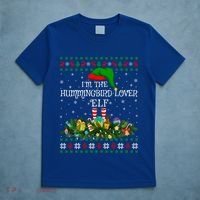 Matching Family Ugly I'm The Hummingbird Lover Christmas Gift T-Shirt thumb 5