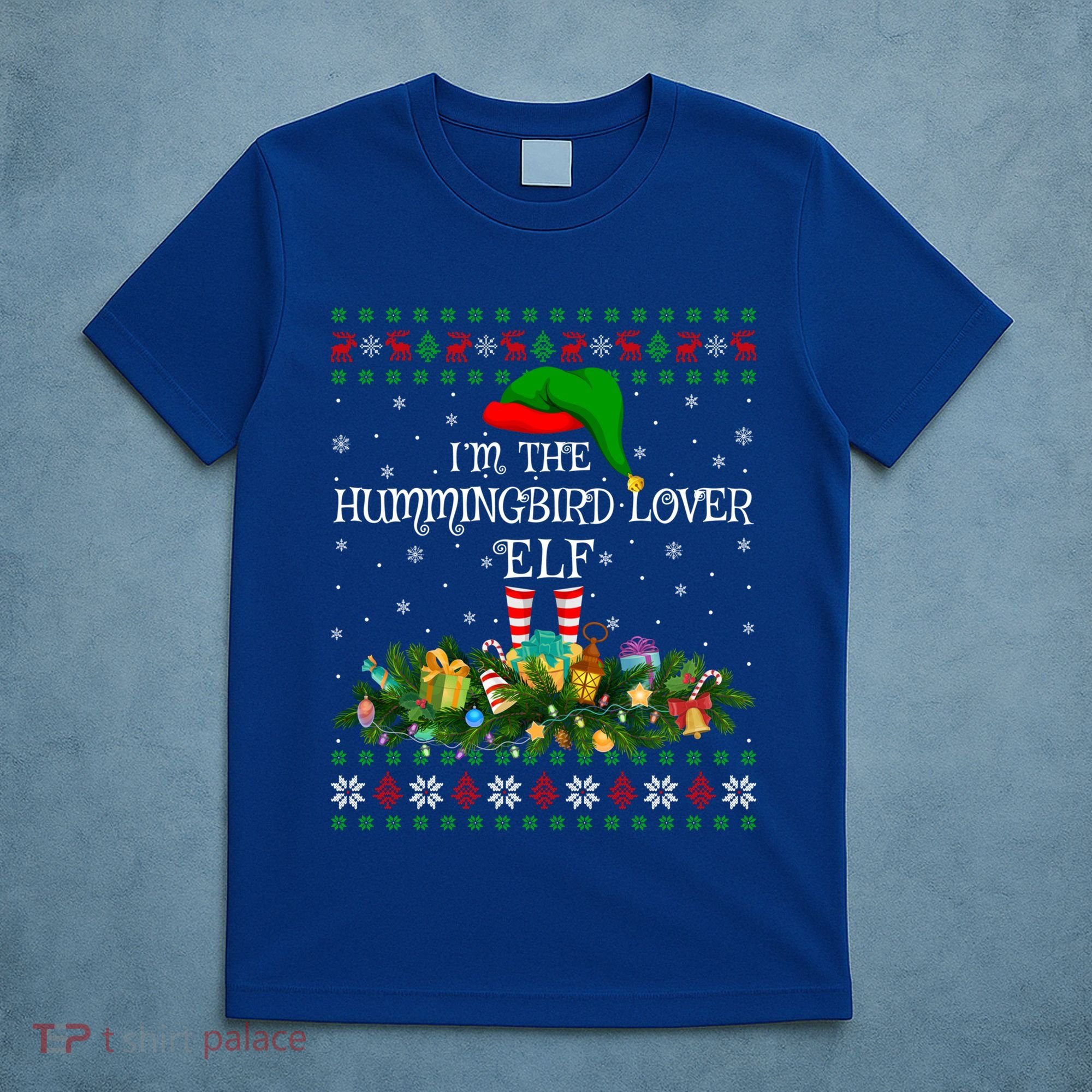 Matching Family Ugly I'm The Hummingbird Lover Christmas Gift T-Shirt