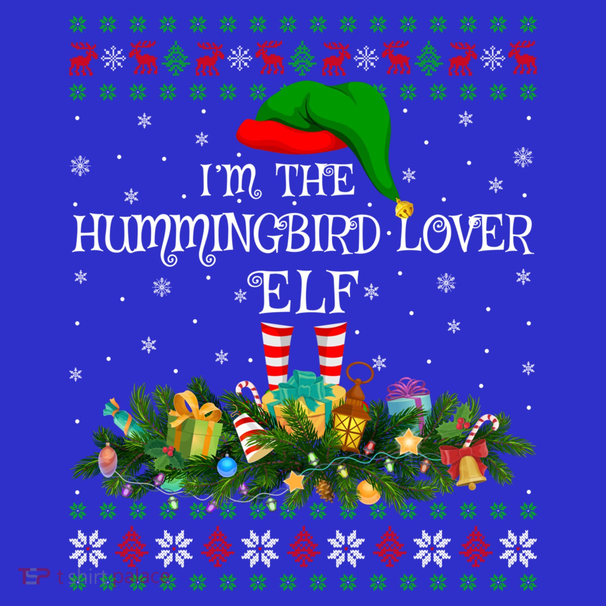 Matching Family Ugly I'm The Hummingbird Lover Christmas Gift Women's Tank Top