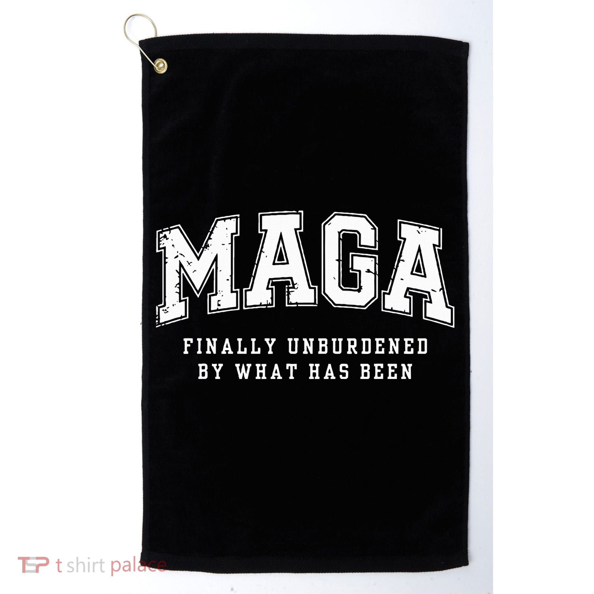 Maga Finally Unburdened By What Has Been Golf Towel