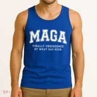 Maga Finally Unburdened By What Has Been Tank Top thumb 3