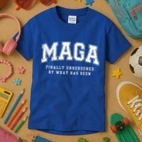 Maga Finally Unburdened By What Has Been Kids T-Shirt thumb 3