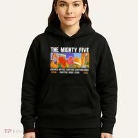 Mighty Five Utah National Parks Distressed Hoodie thumb 5