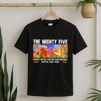 Mighty Five Utah National Parks Distressed T-Shirt thumb 2