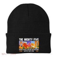 Mighty Five Utah National Parks Distressed Beanie thumb 0