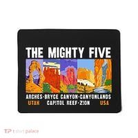 Mighty Five Utah National Parks Distressed Mousepad thumb 0