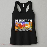 Mighty Five Utah National Parks Distressed Women's Tank Top thumb 3