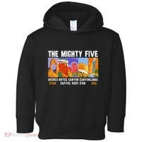 Mighty Five Utah National Parks Distressed Toddler Hoodie thumb 0