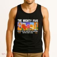 Mighty Five Utah National Parks Distressed Tank Top thumb 3