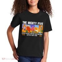 Mighty Five Utah National Parks Distressed Kids T-Shirt thumb 2