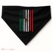 Mexico Flag USA American Mexican Independence Day USA-Made Doggie Bandana thumb 0