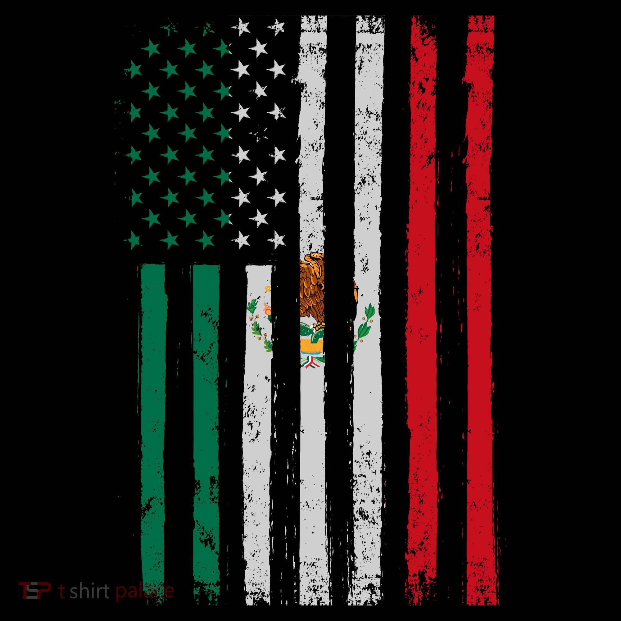 Mexico Flag USA American Mexican Independence Day Coffee Mug