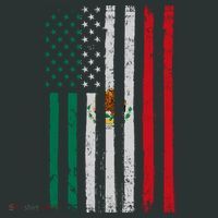 Mexico Flag USA American Mexican Independence Day Long Sleeve Shirt thumb 2