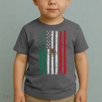 Mexico Flag USA American Mexican Independence Day Toddler T-Shirt thumb 2