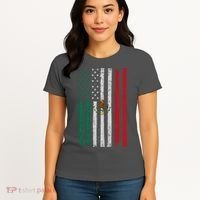 Mexico Flag USA American Mexican Independence Day Women's T-Shirt thumb 4