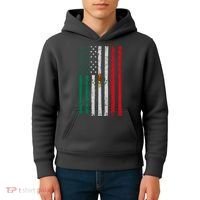 Mexico Flag USA American Mexican Independence Day Kids Hoodie thumb 4