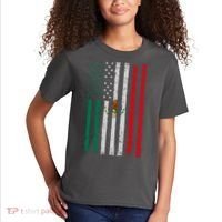 Mexico Flag USA American Mexican Independence Day Kids T-Shirt thumb 2