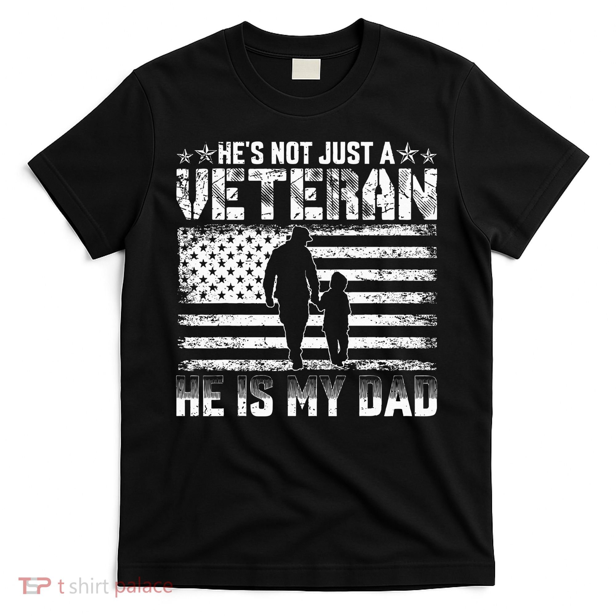 Military Family Veteran Support My Dad US Veteran My Hero T-Shirt