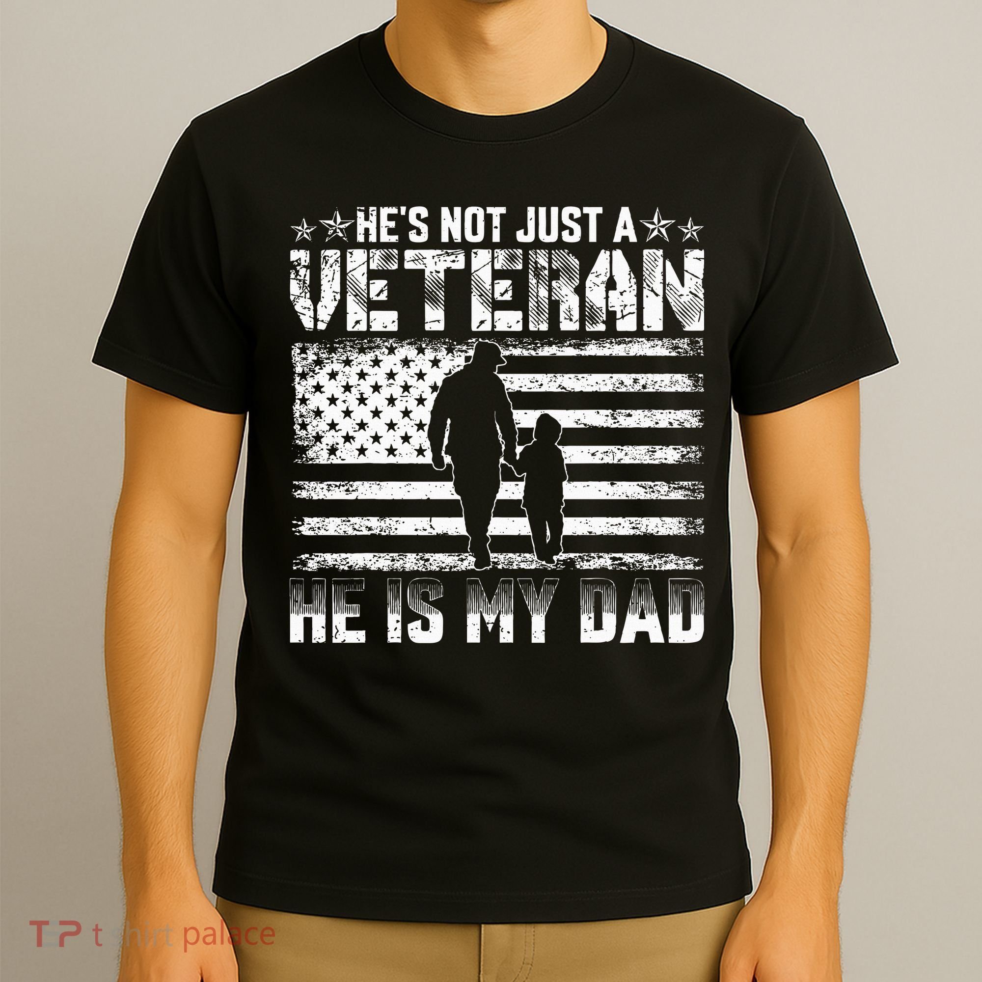 Military Family Veteran Support My Dad US Veteran My Hero T-Shirt