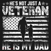 Military Family Veteran Support My Dad US Veteran My Hero Women's Hoodie thumb 2