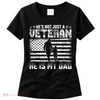 Military Family Veteran Support My Dad US Veteran My Hero Women's T-Shirt thumb 0