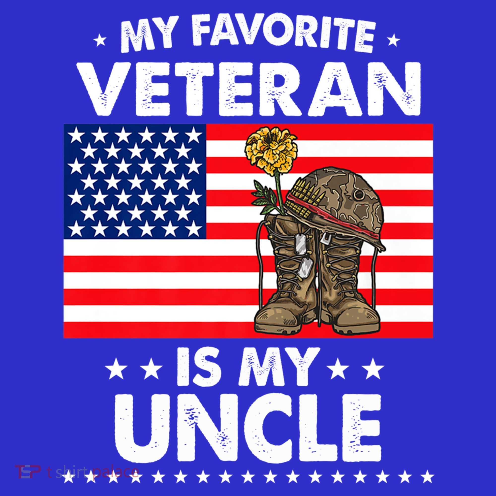 My Favorite Veteran Is My Uncle Proud Uncle Veterans Day Funny Gift Mousepad