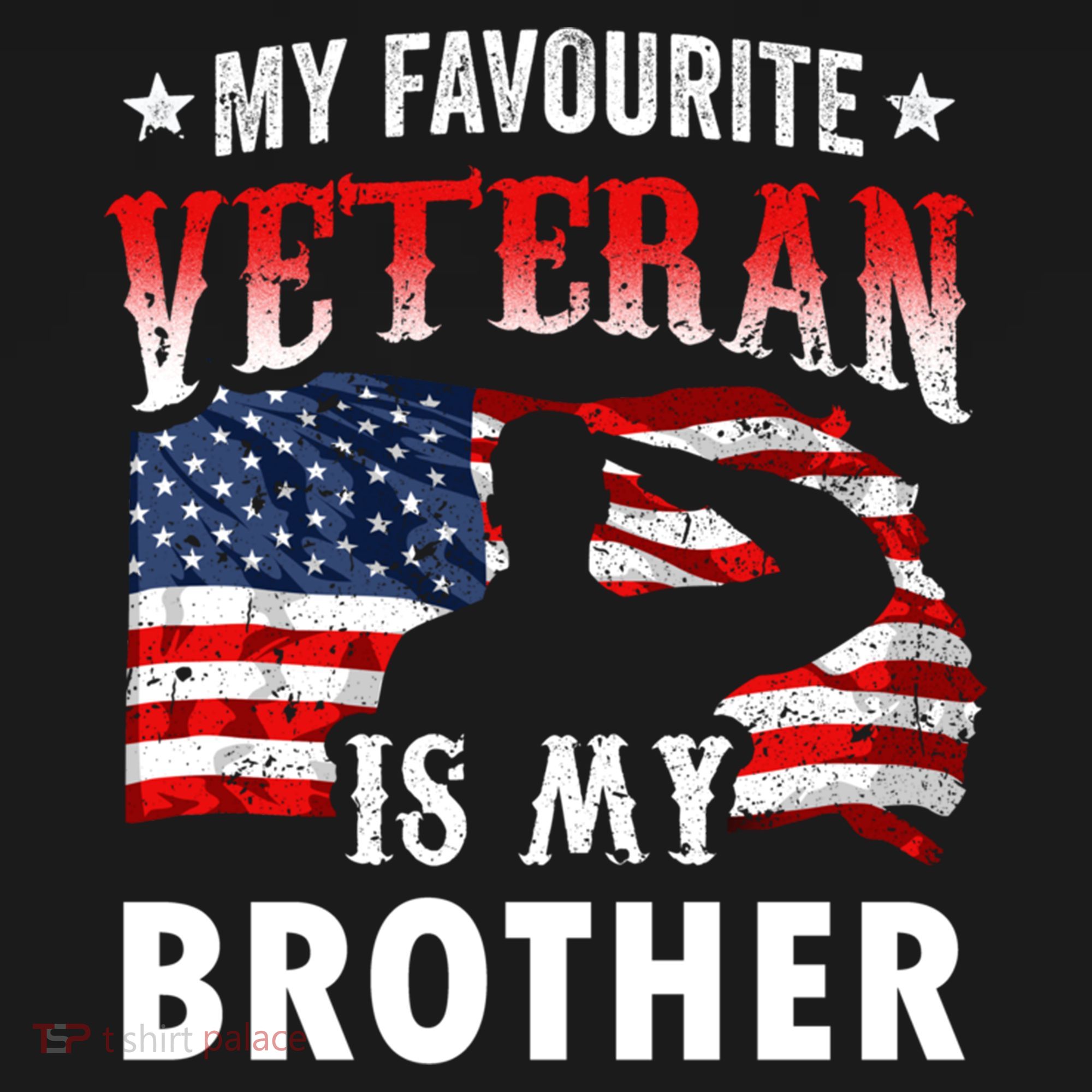 My Favorite Veteran Is My Brother Veteran's Day Veterans Cool Gift Bucket Hat