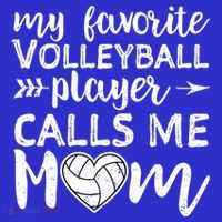 My Favorite Volleyball Player Calls Me Mom Gift Coaster thumb 2