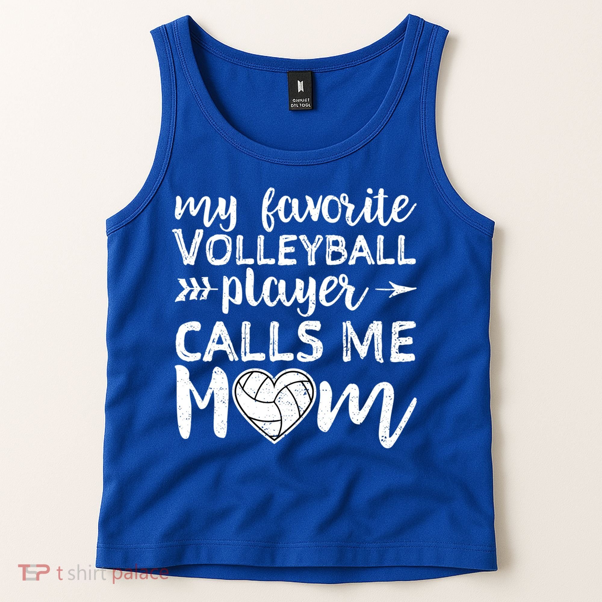 My Favorite Volleyball Player Calls Me Mom Gift Tank Top