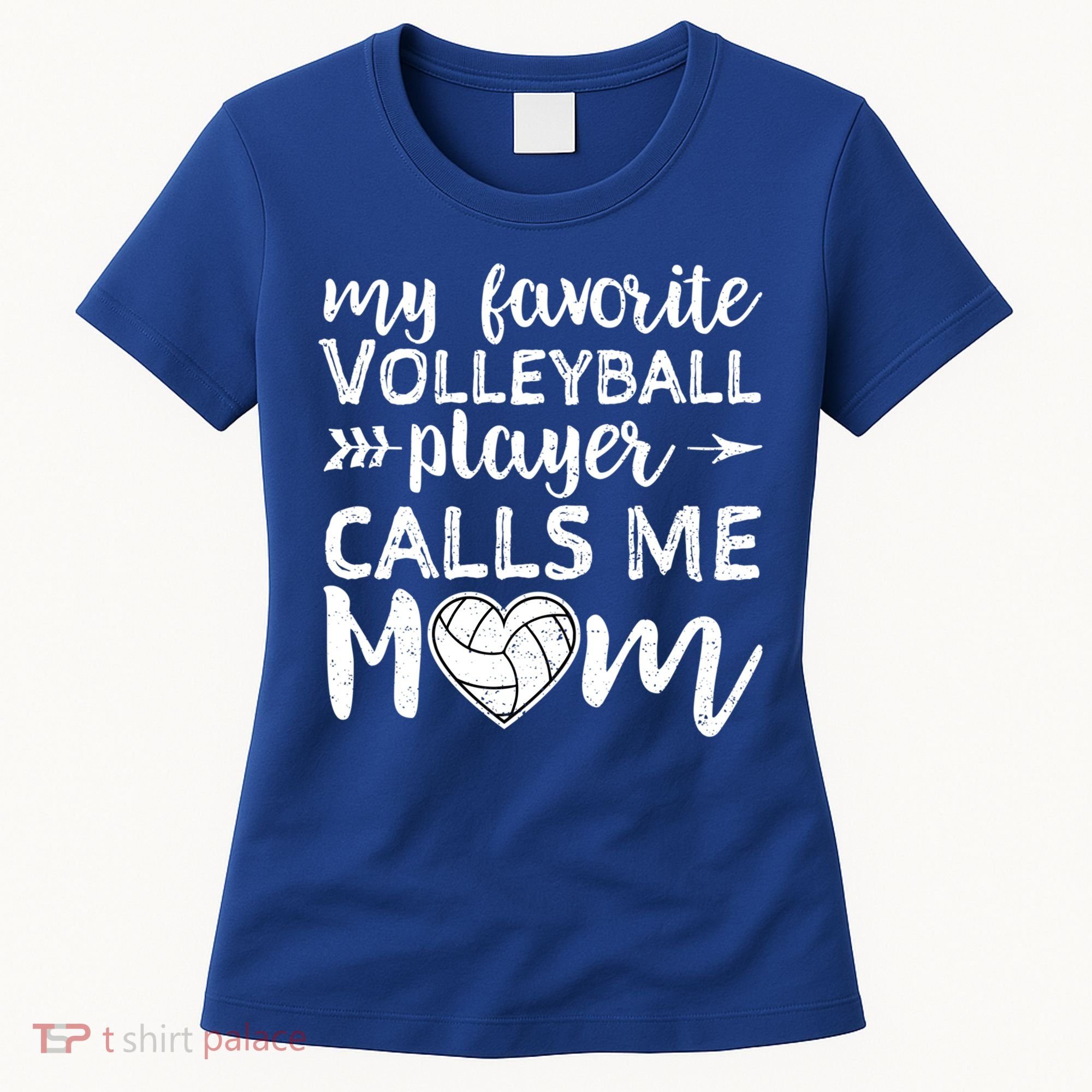 My Favorite Volleyball Player Calls Me Mom Gift Women's T-Shirt