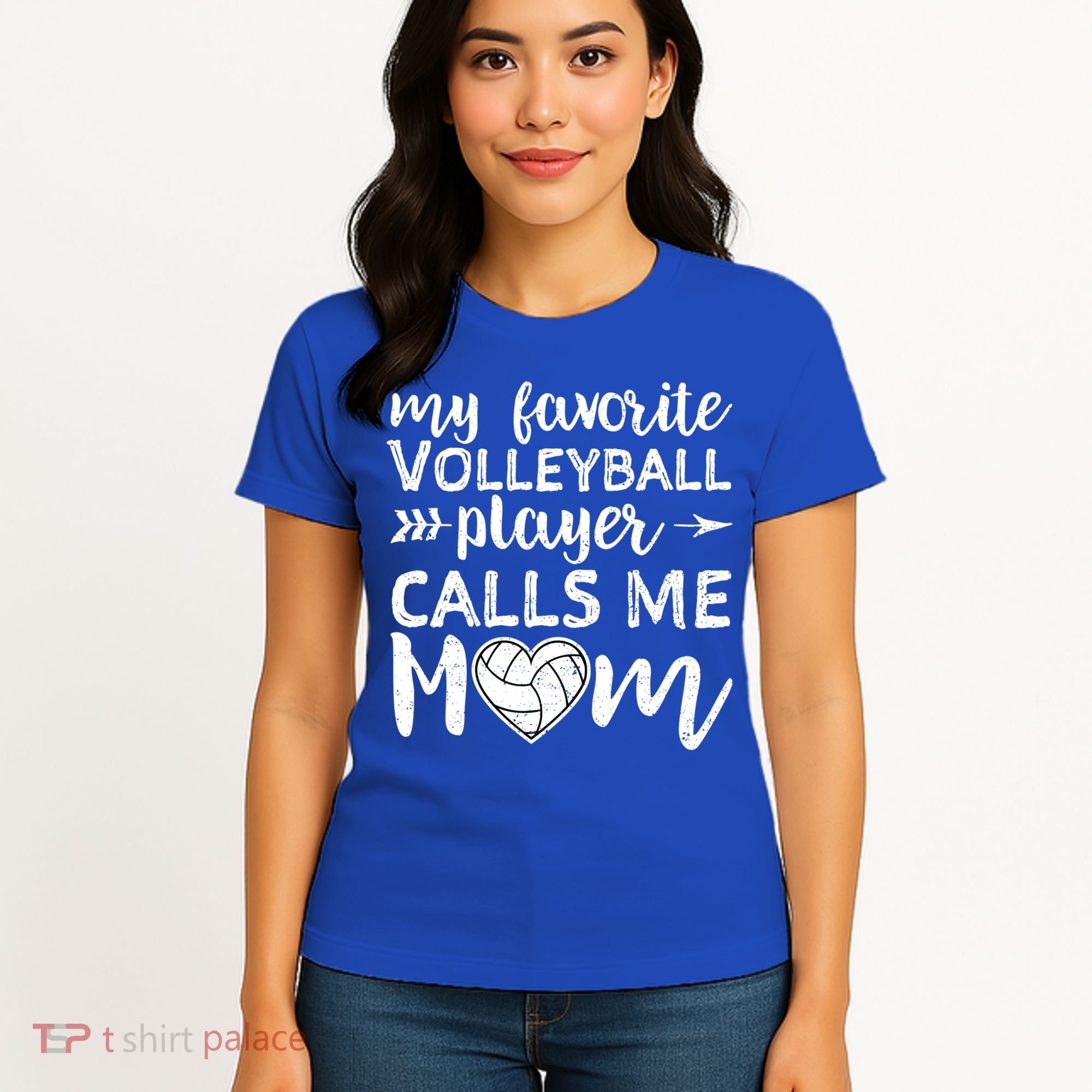 My Favorite Volleyball Player Calls Me Mom Gift Women's T-Shirt