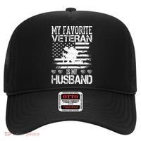 My Favorite Veteran Is My Husband Military Hat thumb 0
