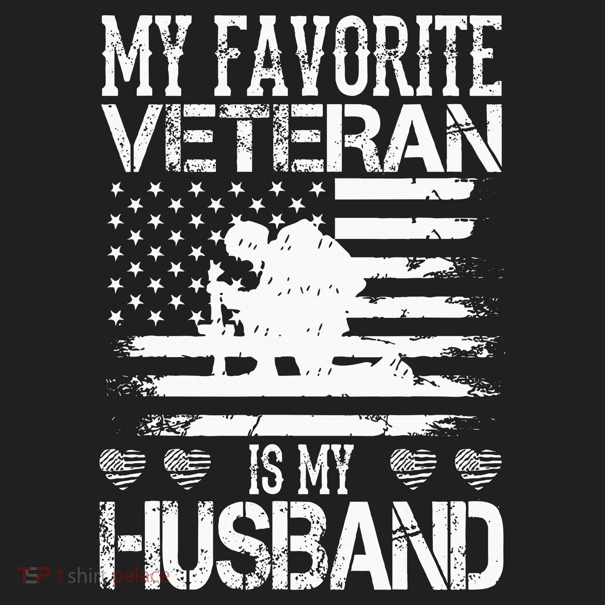 My Favorite Veteran Is My Husband Military Hat