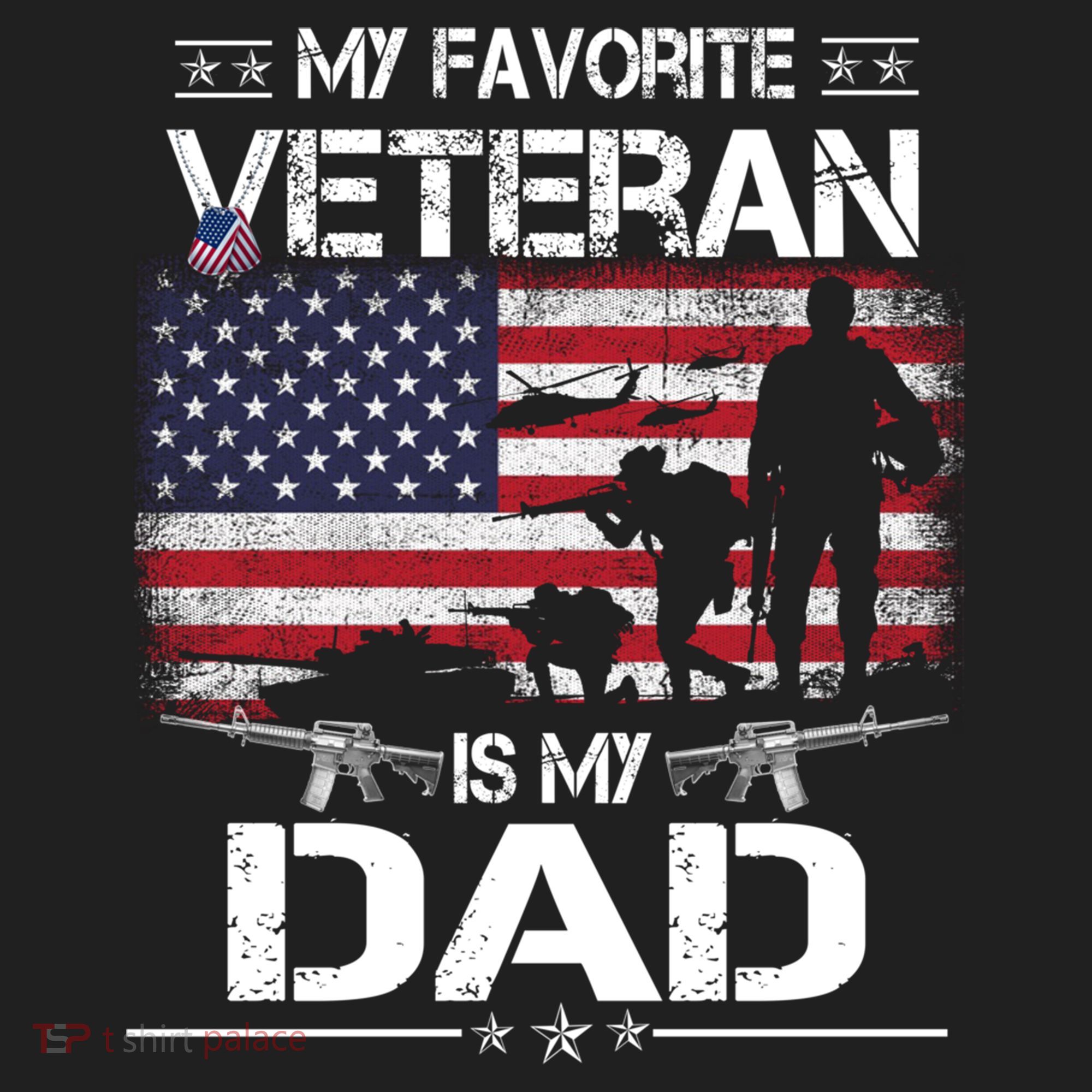 My Favorite Veteran Is My Dad Gift Flag Father Veterans Day Funny Gift Beanie