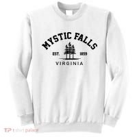 Mystic Falls Virginia Salvatore Stefan Damon Vampire Fan Gift Sweatshirt thumb 0