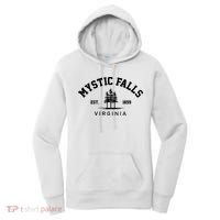 Mystic Falls Virginia Salvatore Stefan Damon Vampire Fan Gift Women's Hoodie thumb 0
