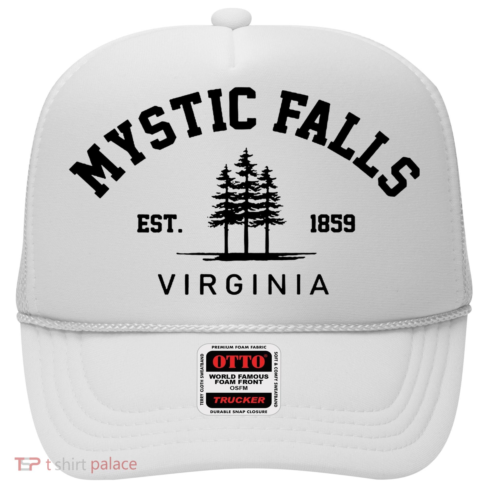Mystic Falls Virginia Salvatore Stefan Damon Vampire Fan Gift Hat