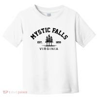 Mystic Falls Virginia Salvatore Stefan Damon Vampire Fan Gift Toddler T-Shirt thumb 0